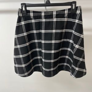 Plaid skirt